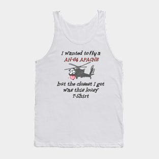 Funny AH-Apache Tank Top